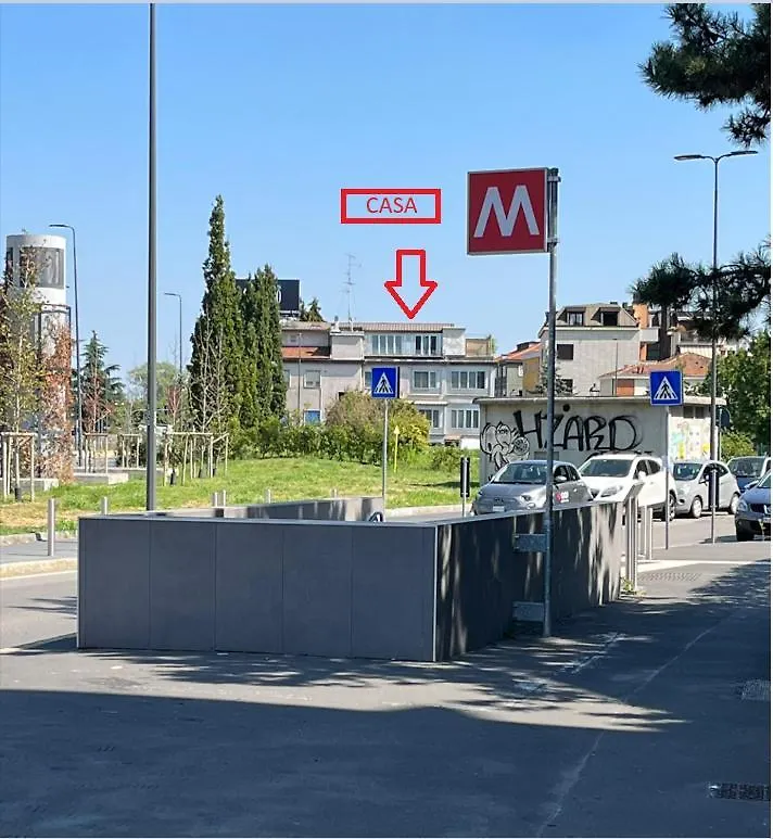 Апартаменты Bilocale Metro 4 - Linate Airport E Duomo 10 Min Милан