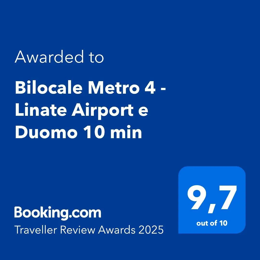 Апартаменты Bilocale Metro 4 - Linate Airport E Duomo 10 Min Милан